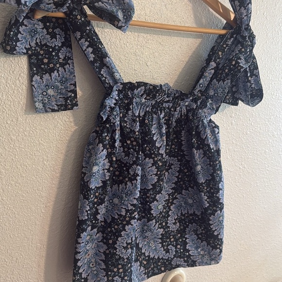 J. Crew Collection tie-shoulder tank in Ratti Pacific paisley - Picture 8 of 10